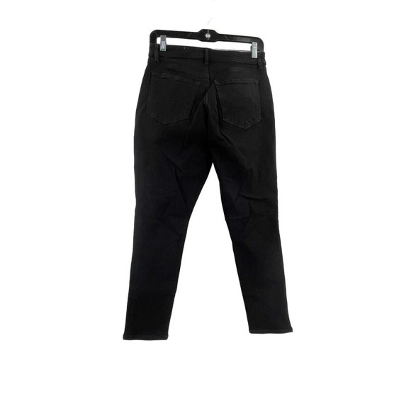 Ann Taylor Made and Loved Loft Women's Curvy Skinny Jeans Size 6 Hi-Rise Black - Picture 3 of 11